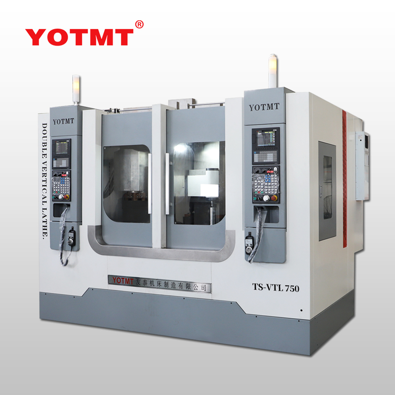 TS-VTL750 Вертикальный токарный станок с ЧПУ с двойной системой и параллельным сдвоенным шпинделем