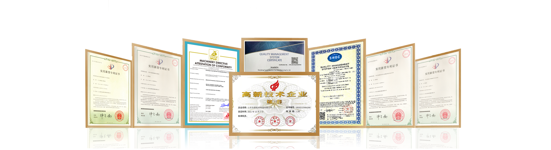 СЕРТИФИКАЦИЯ CE/ISO YOTMT CNC