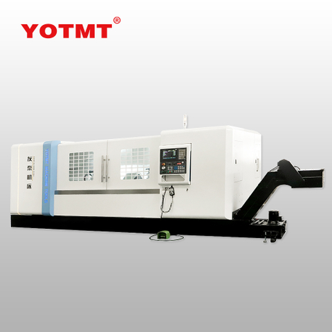 YOTMT XSC1000 Высокосоосный токарный станок по металлу Двухконечный револьверный станок с ЧПУ